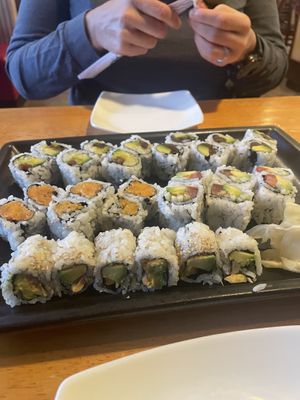 Vegan sushi   at Momo Japanese Fusion Restaurant in Milford