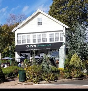 Front of the building at G-Zen in Branford