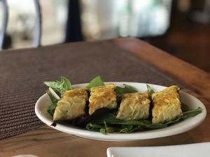 Spanakopita. Fantastic in every way at G-Zen in Branford