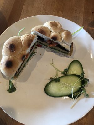 Portobello Burger  at Vegan & Vine in Phoenix