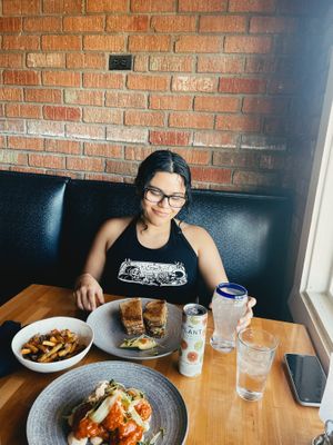 Amazing vegan eatery for a casual dine in. They have a beautiful bar area and amazing service. The food was just as good!   at Vegan & Vine in Phoenix