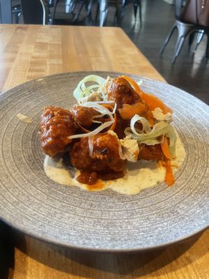 Cauliflower wings  at Vegan & Vine in Phoenix