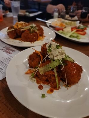 Buffalo cauliflower at Vegan & Vine in Phoenix