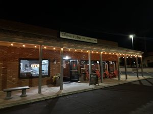 Indoor and outdoor seating    at Vegan & Vine in Phoenix