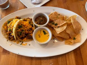 Breakfast tacos #Veganuary at Vegan & Vine in Phoenix