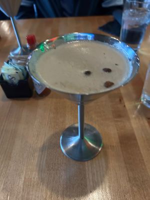 Espresso martini was good but a little too sweet for my liking. at Vegan & Vine in Phoenix