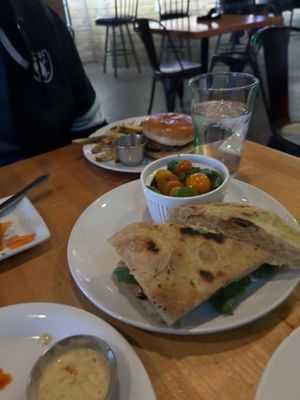 Burger was just a burger at Vegan & Vine in Phoenix