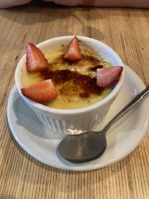Crème brûlée   at Vegan & Vine in Phoenix
