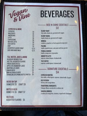  at Vegan & Vine in Phoenix