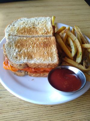 Buffalo Sauce Tofu Sandwich at Vegan & Vine in Phoenix