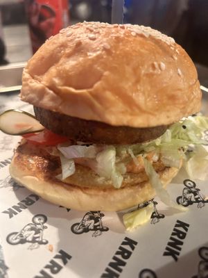 The burger   at Krnk in 