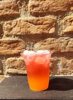 Ice Tea at Happie Balat in Istanbul