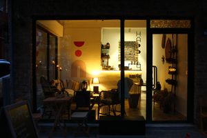 After the sunset at Happie Balat in Istanbul