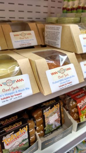 Cool jerk at Quality Vitamins and Herbs in Glasgow