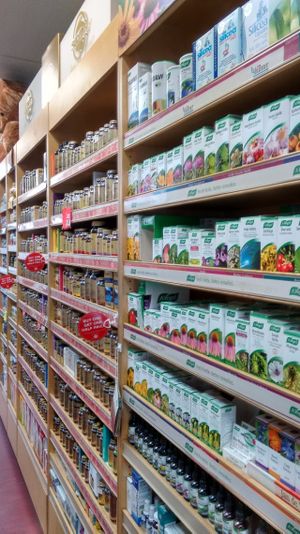Herbal remedies at Quality Vitamins and Herbs in Glasgow