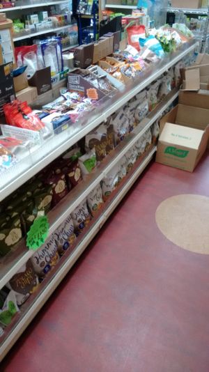 Vegan snacks at Quality Vitamins and Herbs in Glasgow