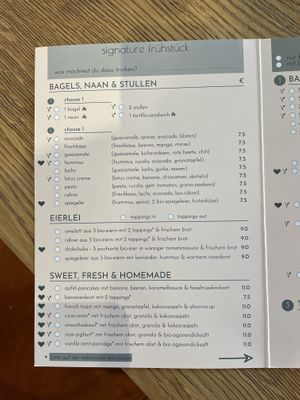 Speisekarte 2/6  at Beezou in Hagen