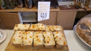 moroccan spiced apricot and lemon + brown sugar at Roots  Fruits and Flowers - Great Western in Glasgow