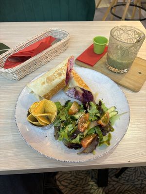 tofu thai wrap  at Natural Market LT in Klaipeda