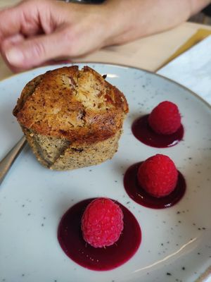 Muffin at Dispensa Cucina Vegana in Brescia