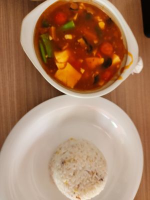 Mapo taofu at LiuJia Kitchen in Tangerang