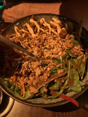 the soy and rice bowl meal at SIN in Stockholm