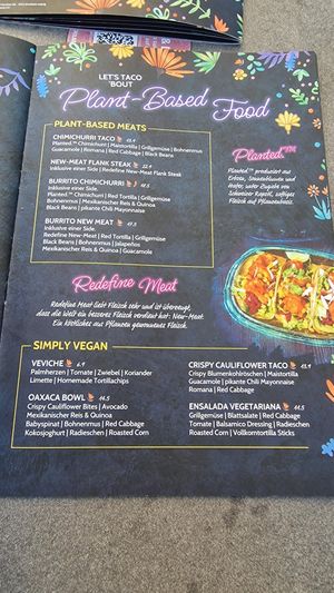 Some of the vegan food 😋 at Enchilada in Leipzig