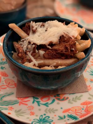 Loaded fries at Enchilada in Leipzig