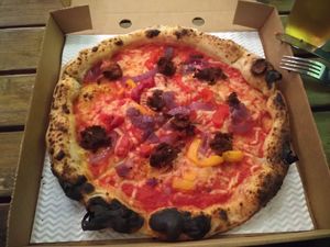  at Pizza Pls in Penryn