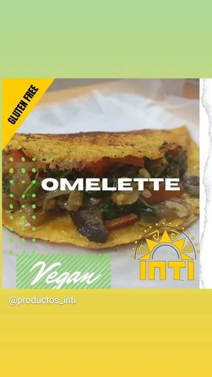 Omelette gluten free at Productos Inti Pinamar in Pinamar