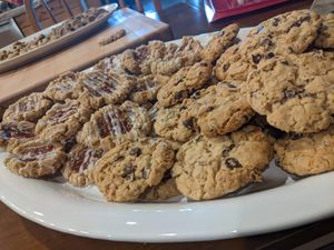 Vegan cookies! at Ugly Biscuits Bed and Breakfast in Baraboo