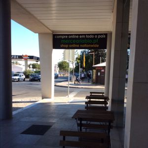 Outside Seating at Mercearia Bio in Portimao