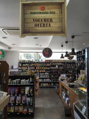 Inside  at Mercearia Bio in Portimao