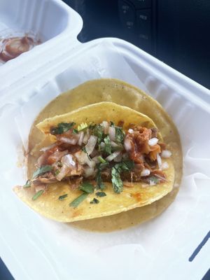 Barbacoa taco #Veganuary at Tacotarian - Blue Diamond Rd in Las Vegas