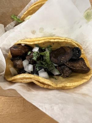 Mushroom asada   at Tacotarian - Blue Diamond Rd in Las Vegas