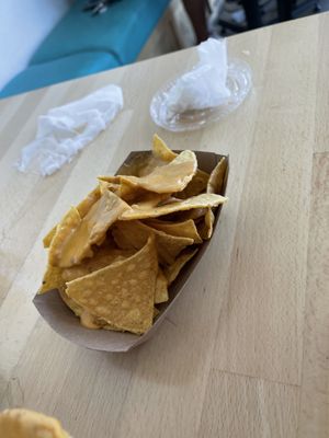 Kids nachos   at Tacotarian - Blue Diamond Rd in Las Vegas