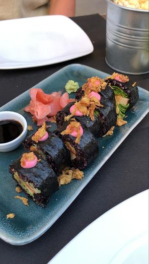 Vegan sushi 😍 at Origami in La Spezia