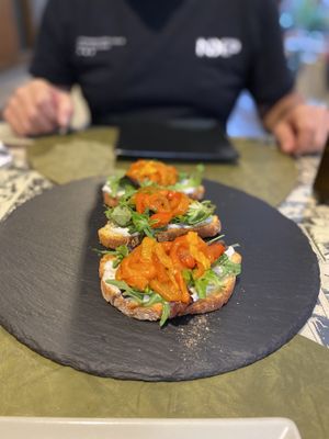Bruschetta   at Origami in La Spezia