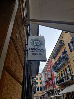 Devanture at Origami in La Spezia