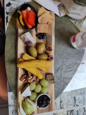 Plateau de fromage at Origami in La Spezia