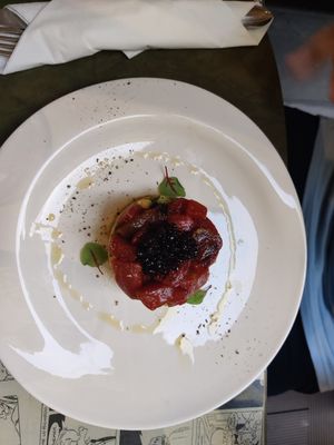 Tartare d'avocat at Origami in La Spezia