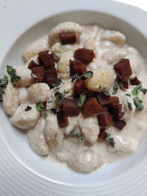 Gnocchis at Origami in La Spezia