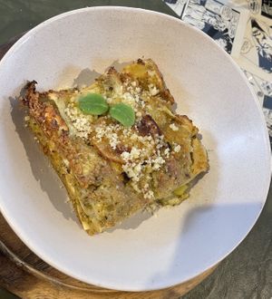 Lasagna   at Origami in La Spezia