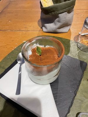 Tiramisu  at Origami in La Spezia