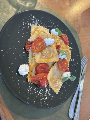 Ravioli   at Origami in La Spezia