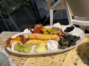 Cheese platterr  at Origami in La Spezia