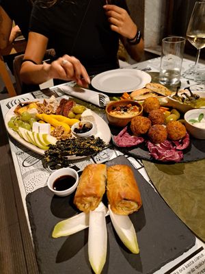 Antipasti at Origami in La Spezia