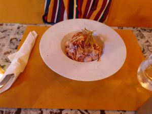 Gnocchis at Origami in La Spezia