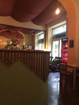 Nice interior. Moody atmosphere.  at Origami in La Spezia