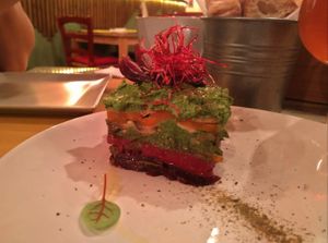 Excellent cappon magro at Origami in La Spezia